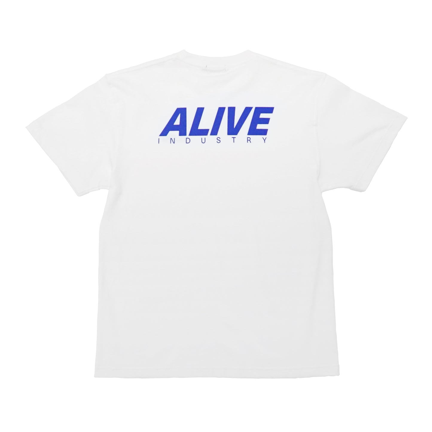 ALIVE INDUSTRY - 22 Logo T-Shirt/White