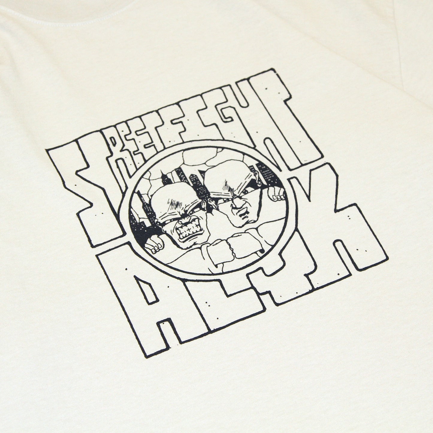 ALYK - ALYK. & Streetfight Records T-Shirt/Sand