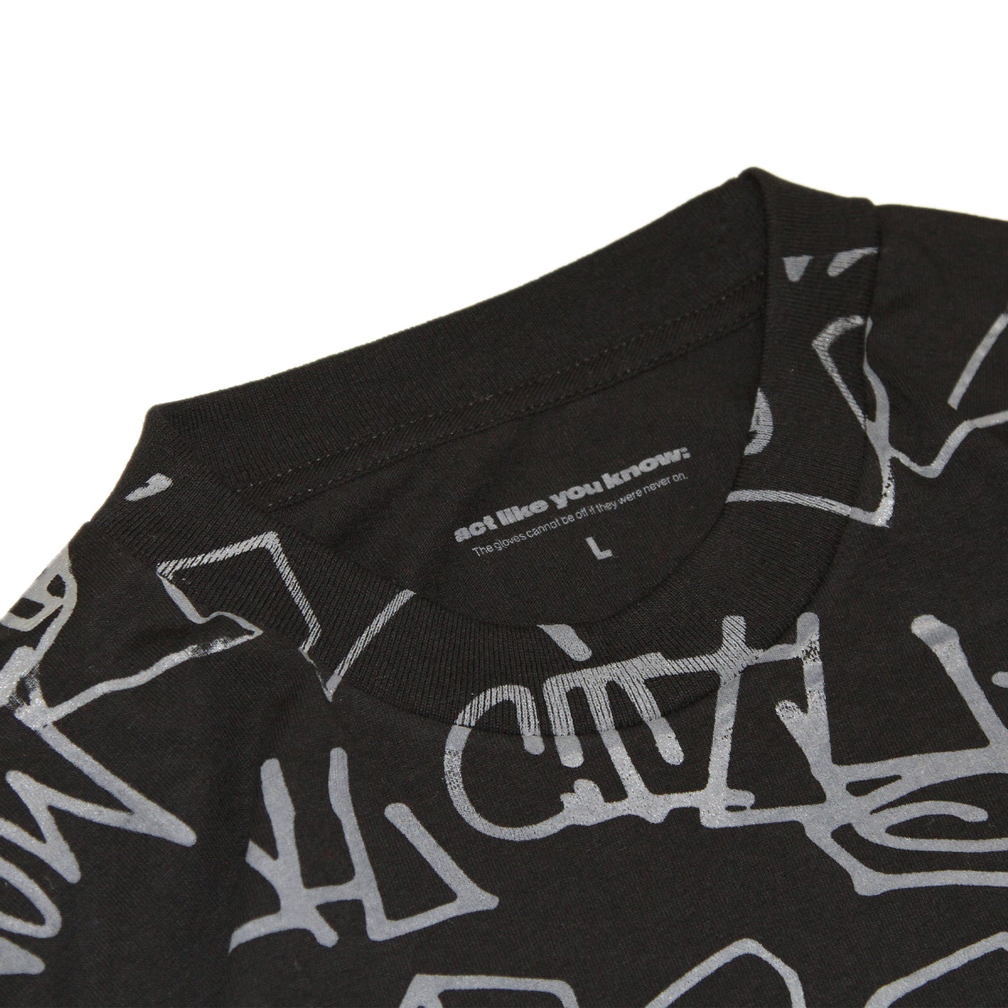 ALYK - Blackbook All Over Print T-Shirt/Black