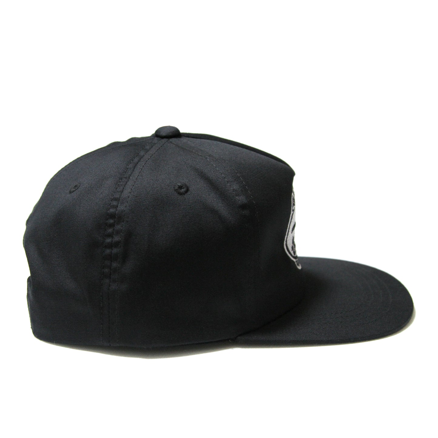 ALYK - Dependable Clothing. Embroidered 5 Panel Cap/Black