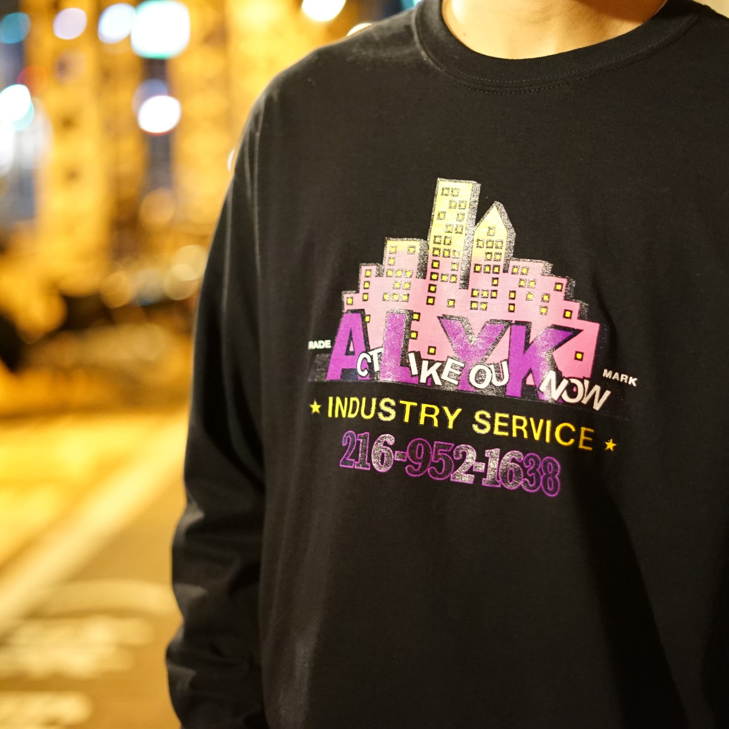 ALYK - Industry Service LS T-Shirt/Black