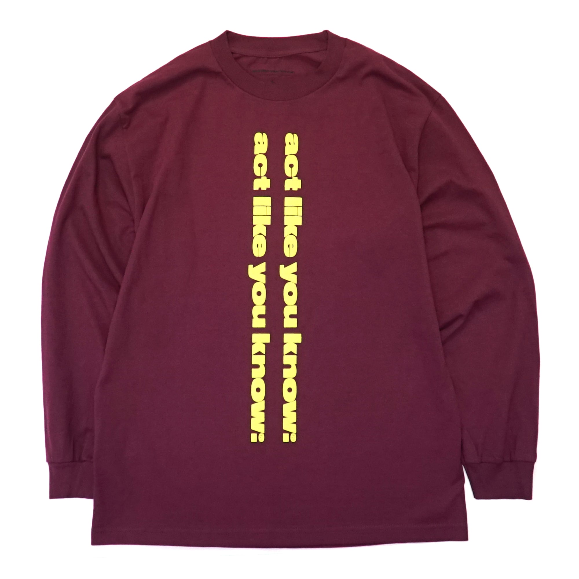 Alexander Wang】Logo print L/S T 登坂広臣着用 | www.hurdl.org