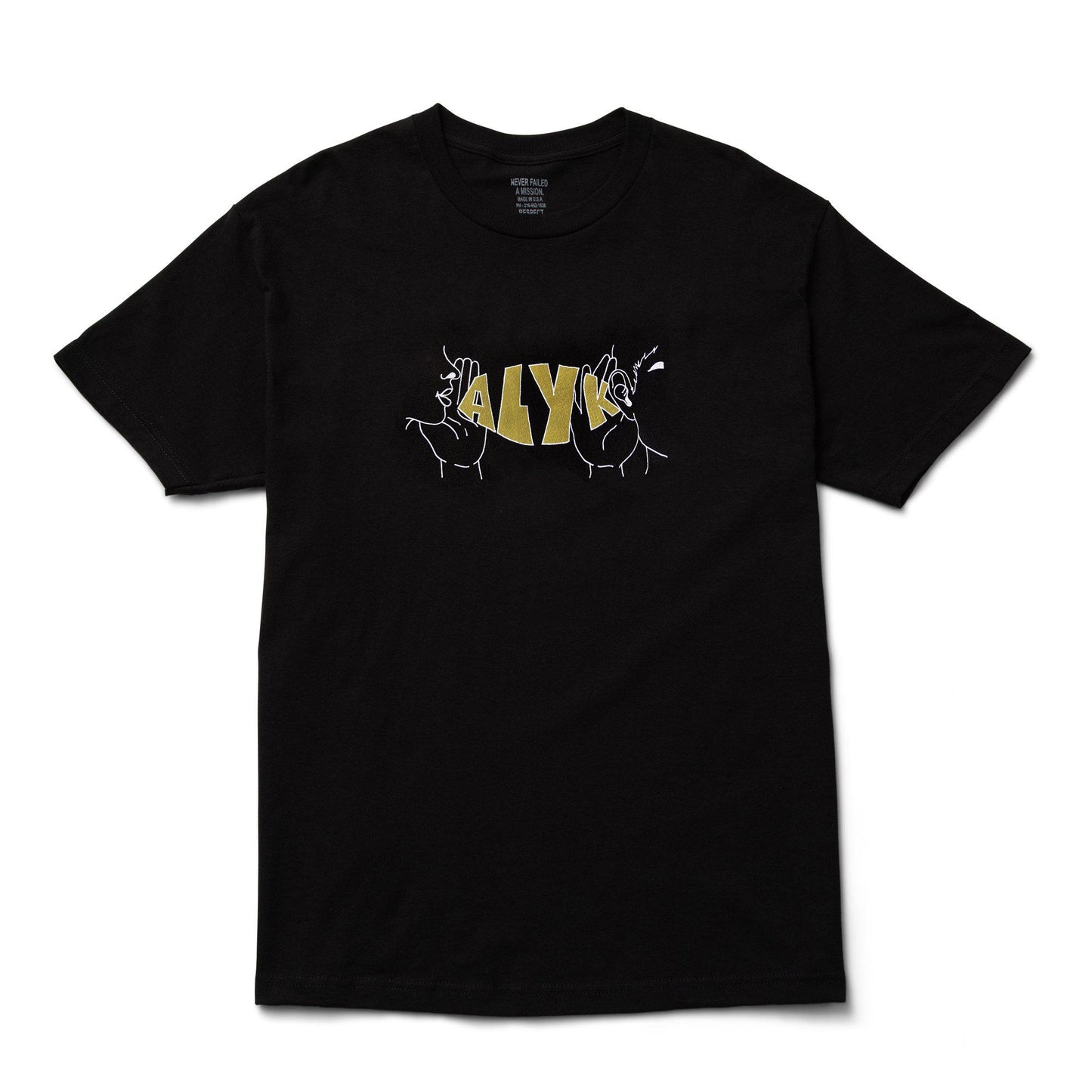 ALYK - Talk T-Shirt/Black