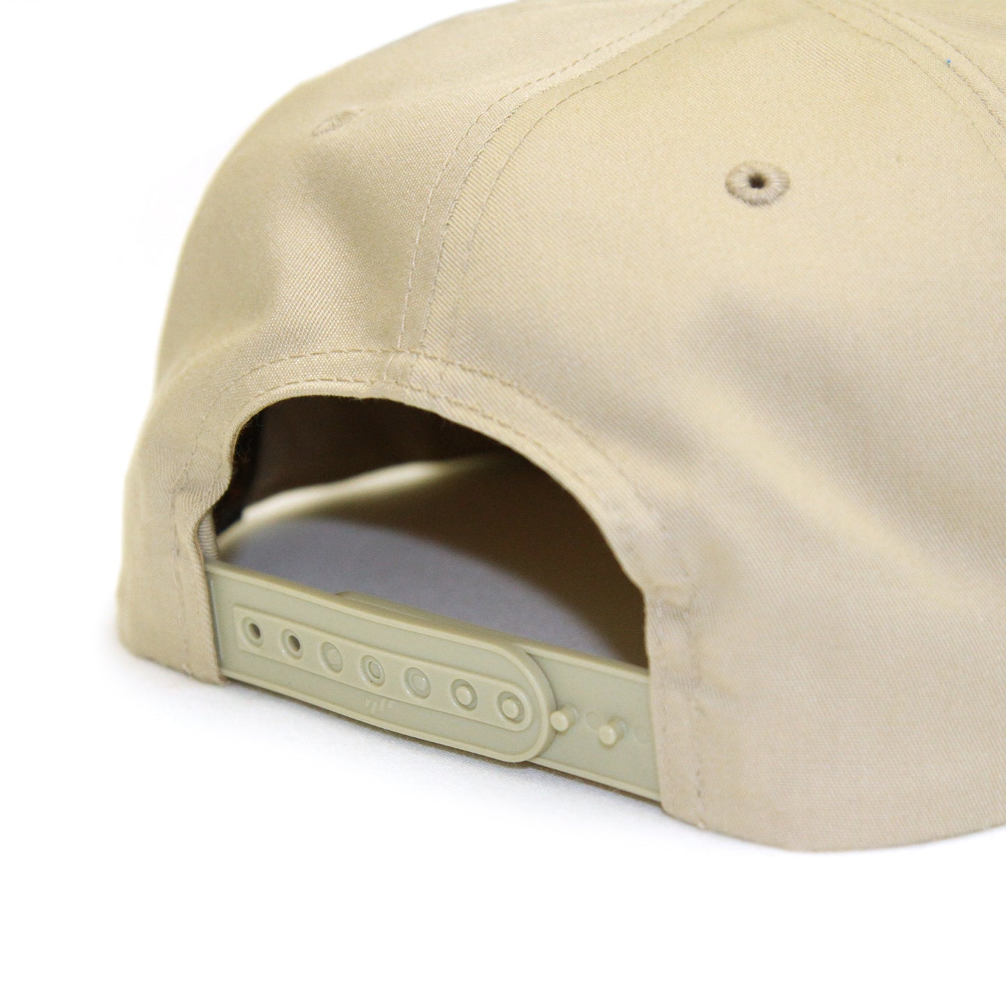 ALYK - Worker Embroidered Patch 5 Panel Snapback Cap/Khaki