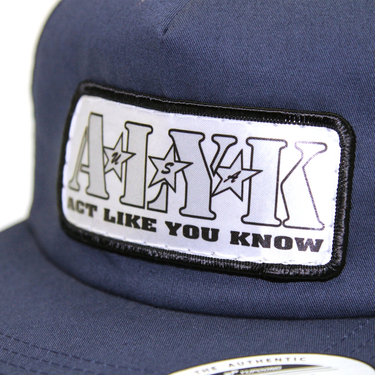 ALYK - Worker Embroidered Patch 5 拼接後扣帽/海軍藍