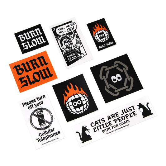 BURN SLOW - SP23 Sticker Pack