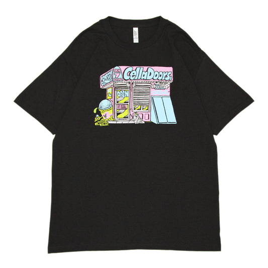 CELLADOORS - 22 FRKO Corner Store T-Shirt/Black