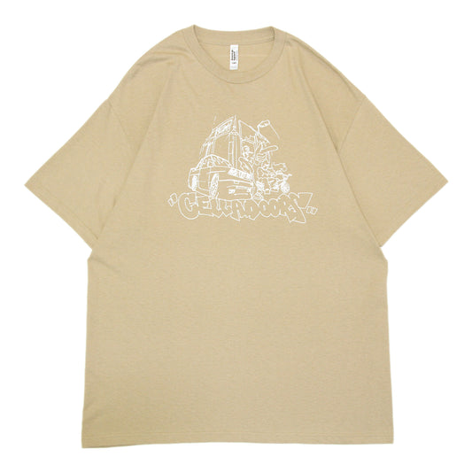 CELLADOORS - Blinkrflu1d T-Shirt/Tan