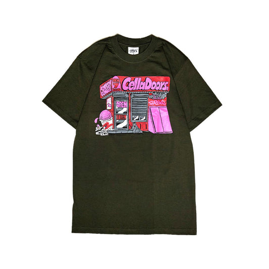 CELLADOORS - FRKO T-Shirt/Olive Green