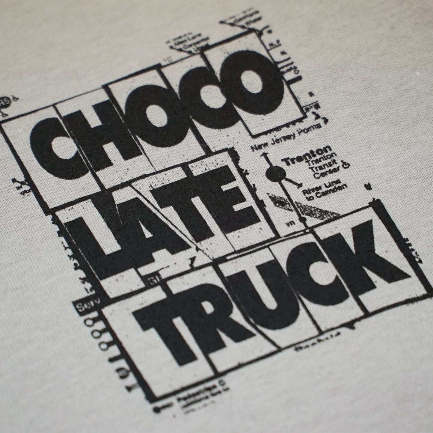 CHOCOLATE TRUCK - Frankford LS T-Shirt/Sand