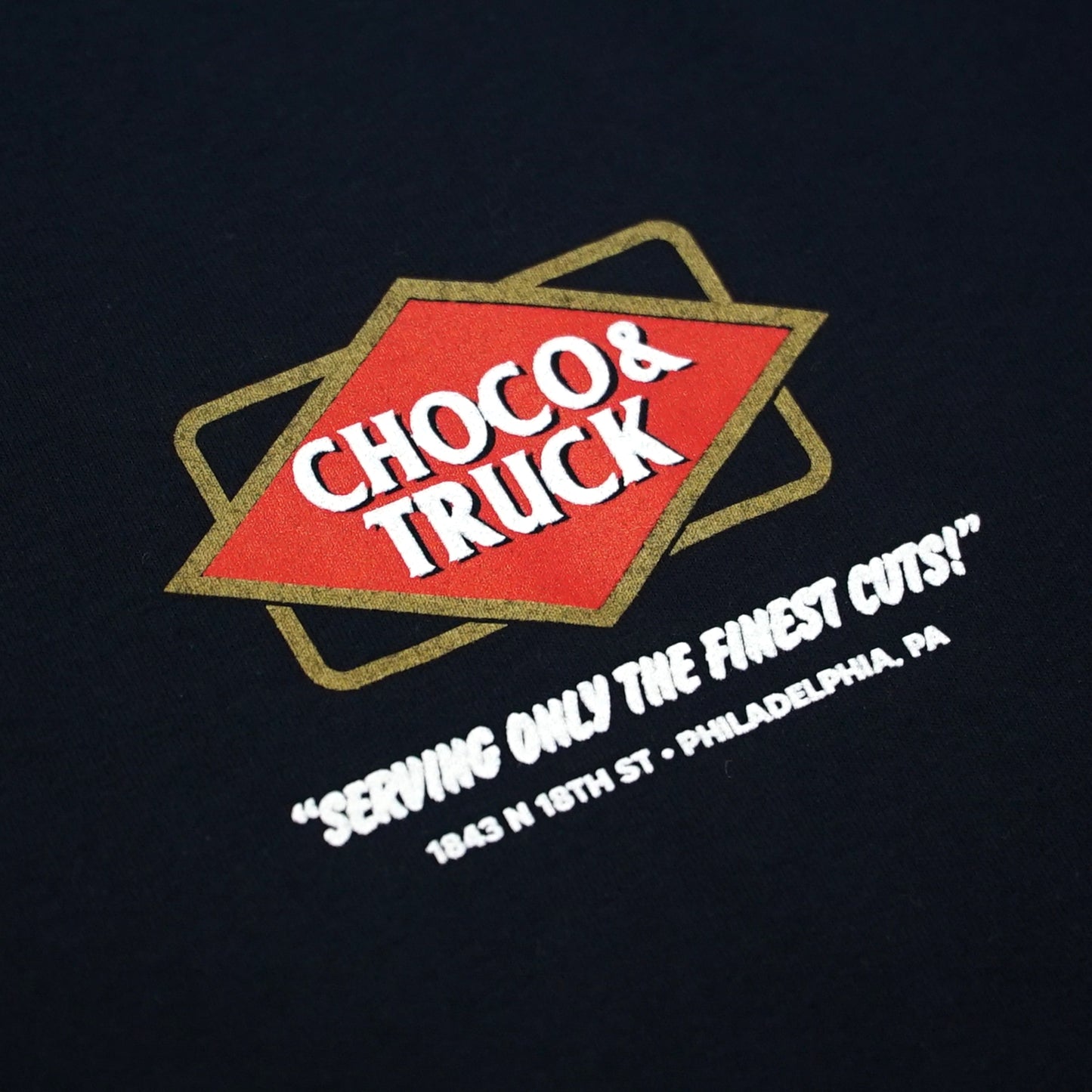 CHOCOLATE TRUCK - Tacony T-Shirt/Navy