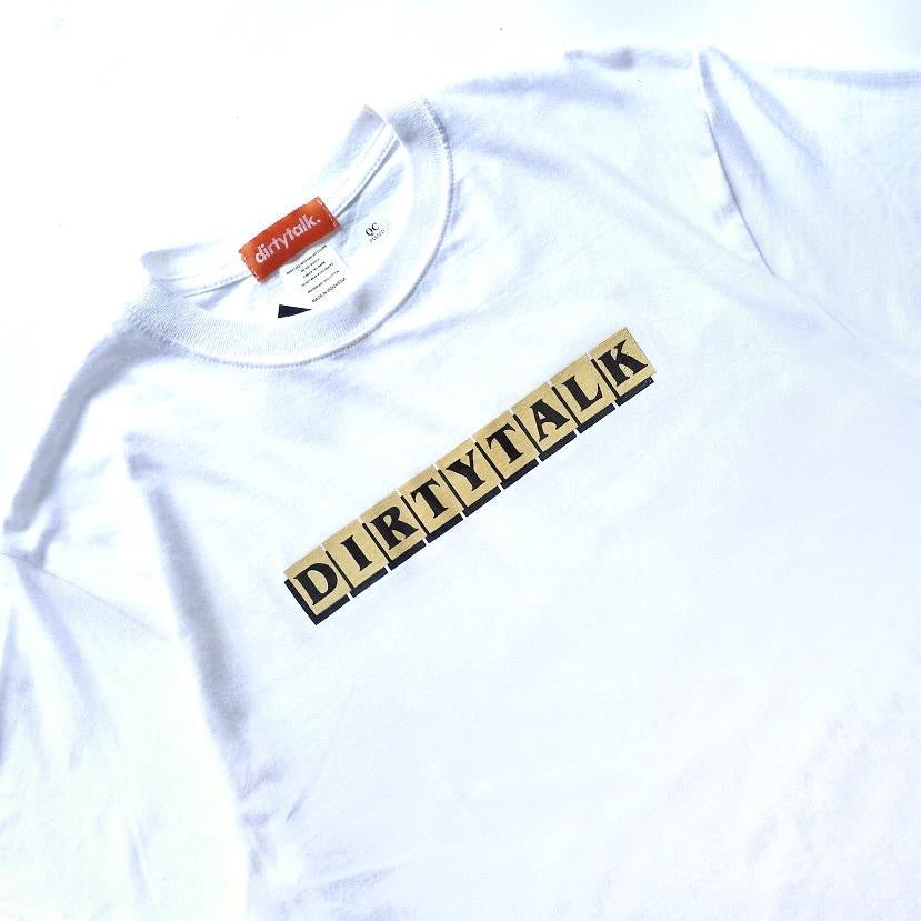 DIRTYTALK - Bars T-Shirt/White