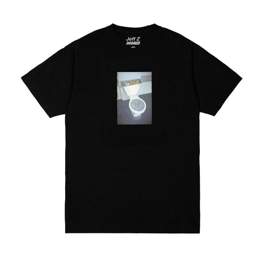 DOOMED × JEFF Z - Ashtray T-Shirt/Black