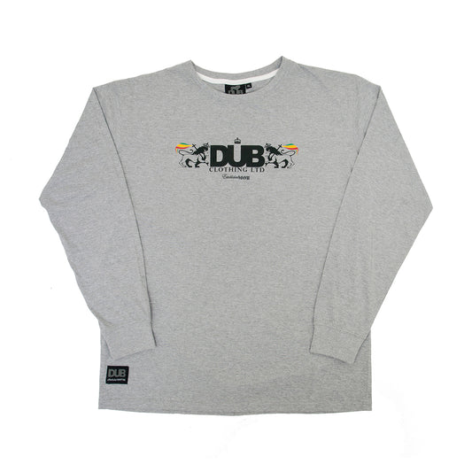 DUB BMX - Crest LS T-Shirt/Grey