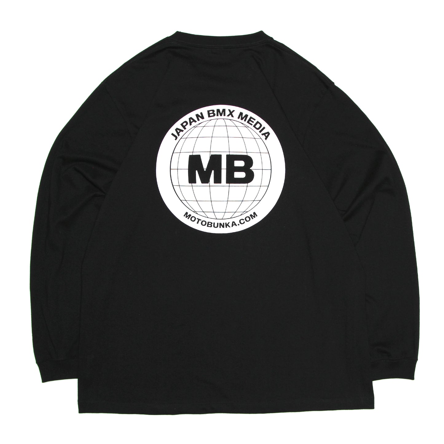 MOTO-BUNKA - 23 JBM Long Sleeve T-Shirt/Black-White
