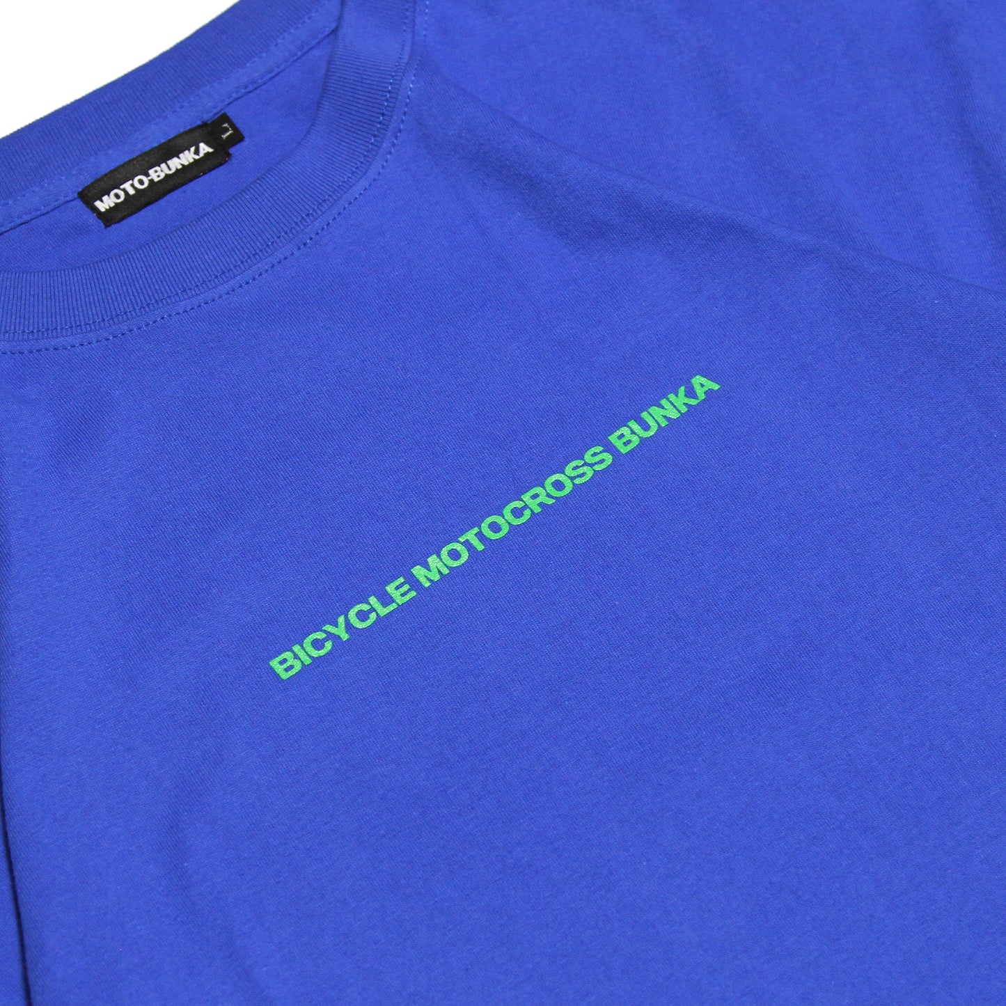 MOTO-BUNKA - 23 JBM Long Sleeve T-Shirt/Blue-Green