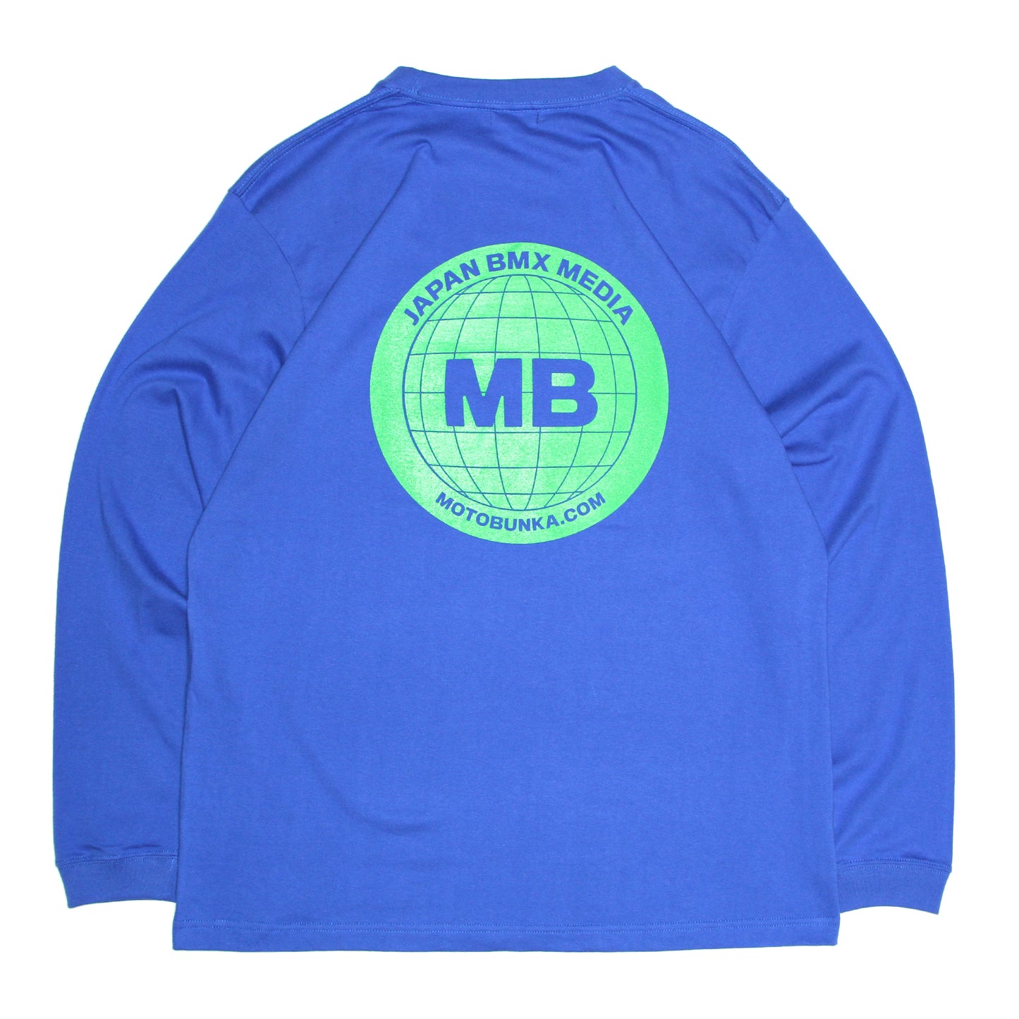 MOTO-BUNKA - 23 JBM Long Sleeve T-Shirt/Blue-Green