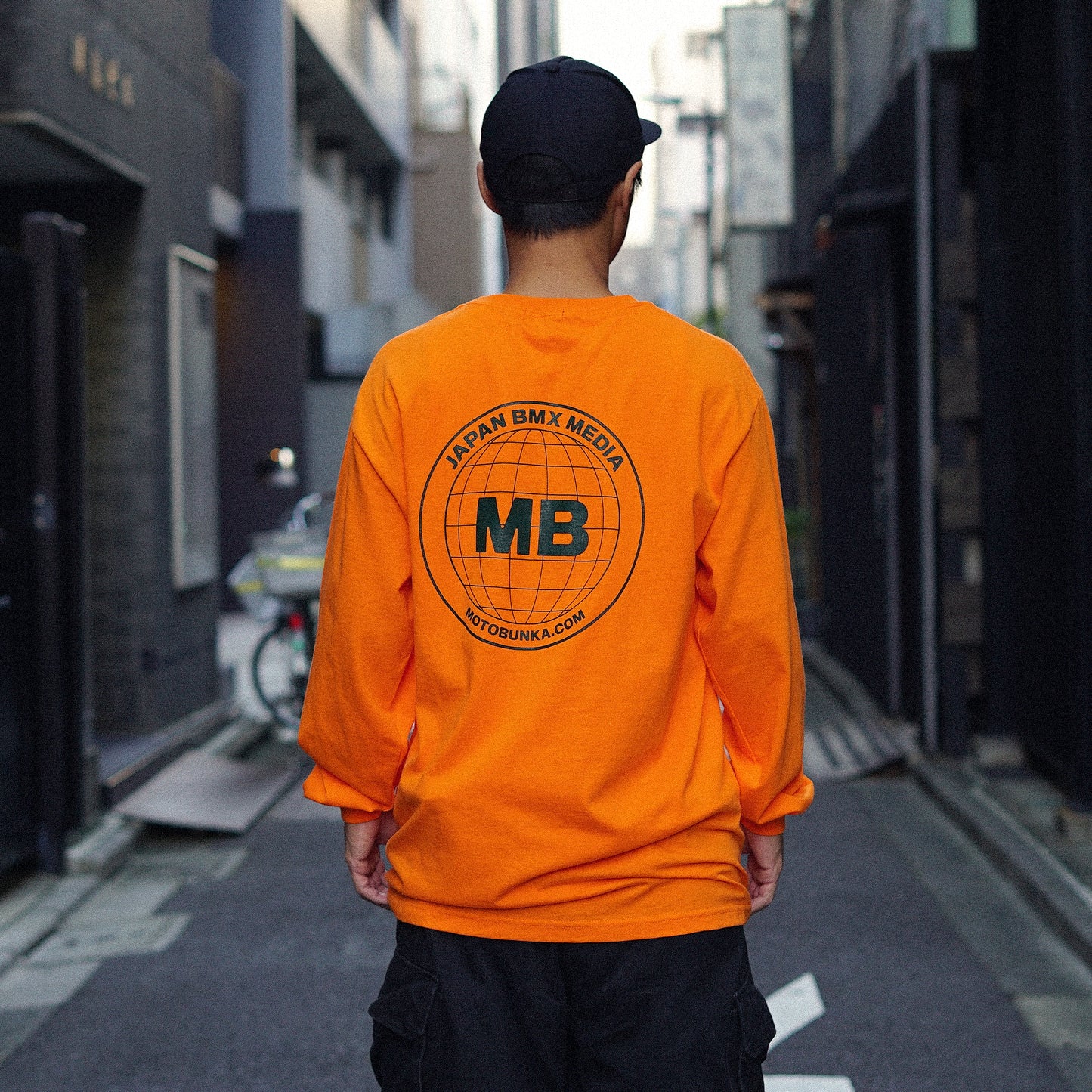 MOTO-BUNKA - JBM LS T-Shirt/Orange-Dark Green