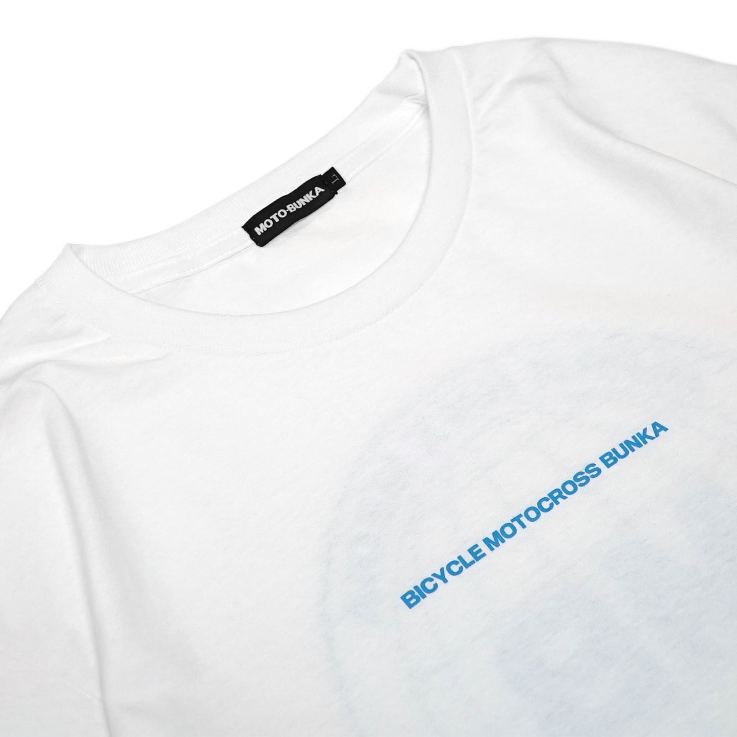 MOTO-BUNKA - JBM LS T-Shirt/White-Light Blue