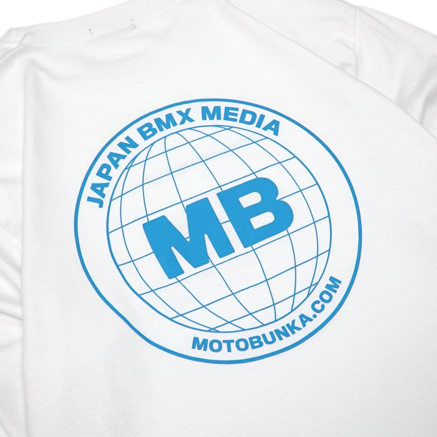 MOTO-BUNKA - JBM LS T-Shirt/White-Light Blue