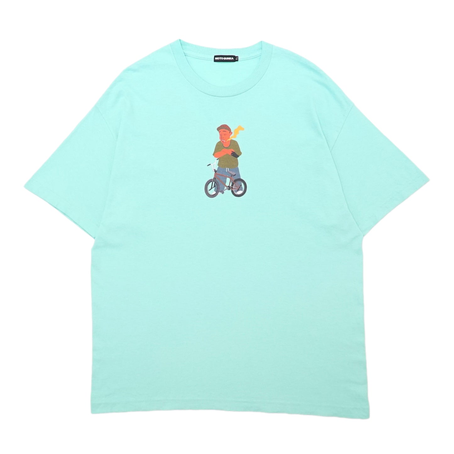 MOTO-BUNKA - MB Local T-Shirt/Mint Blue