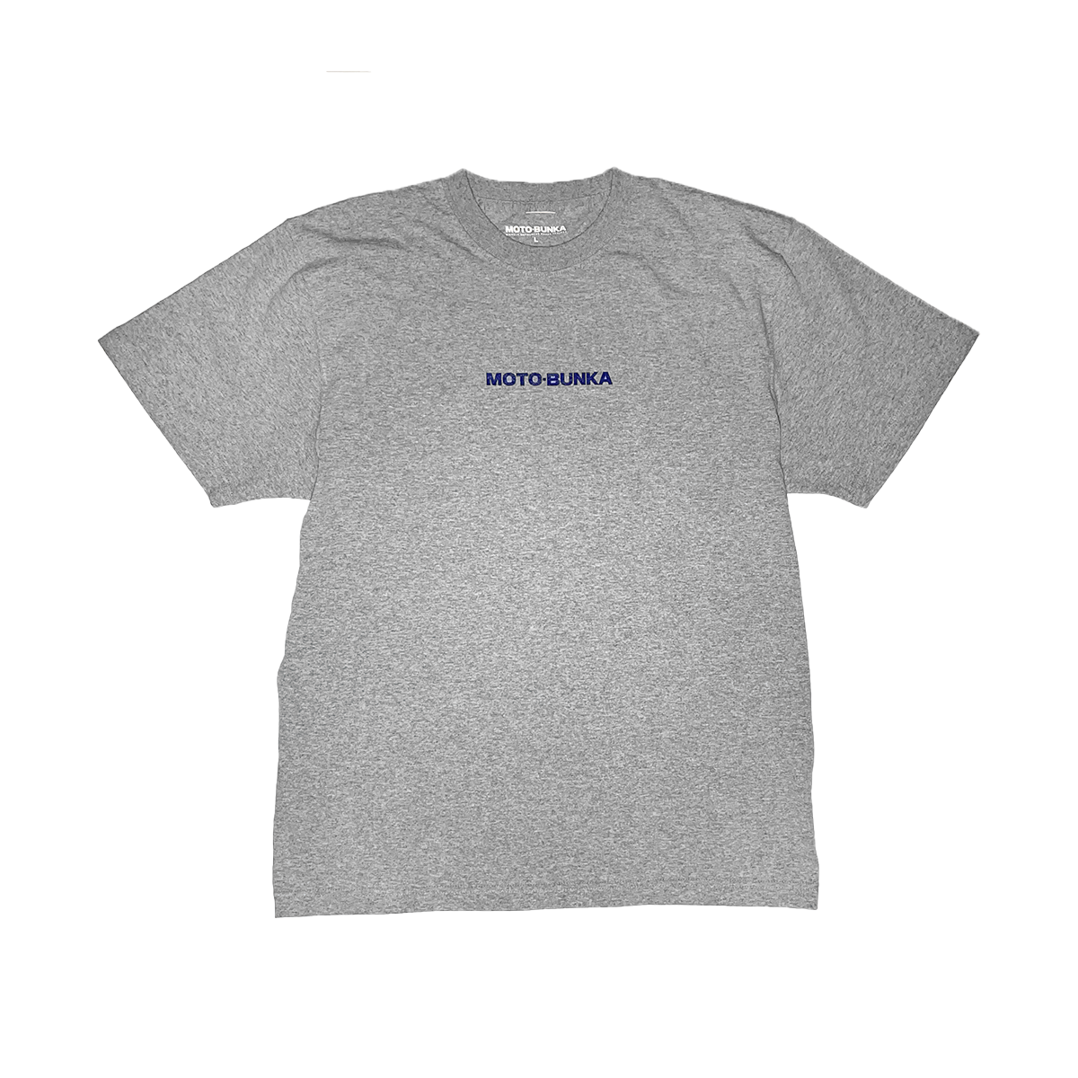 MOTO-BUNKA - MB Text Logo T-Shirt/Grey