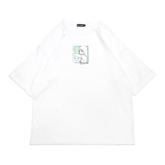 MOTO-BUNKA - MOE-BUNKA T-Shirt/White