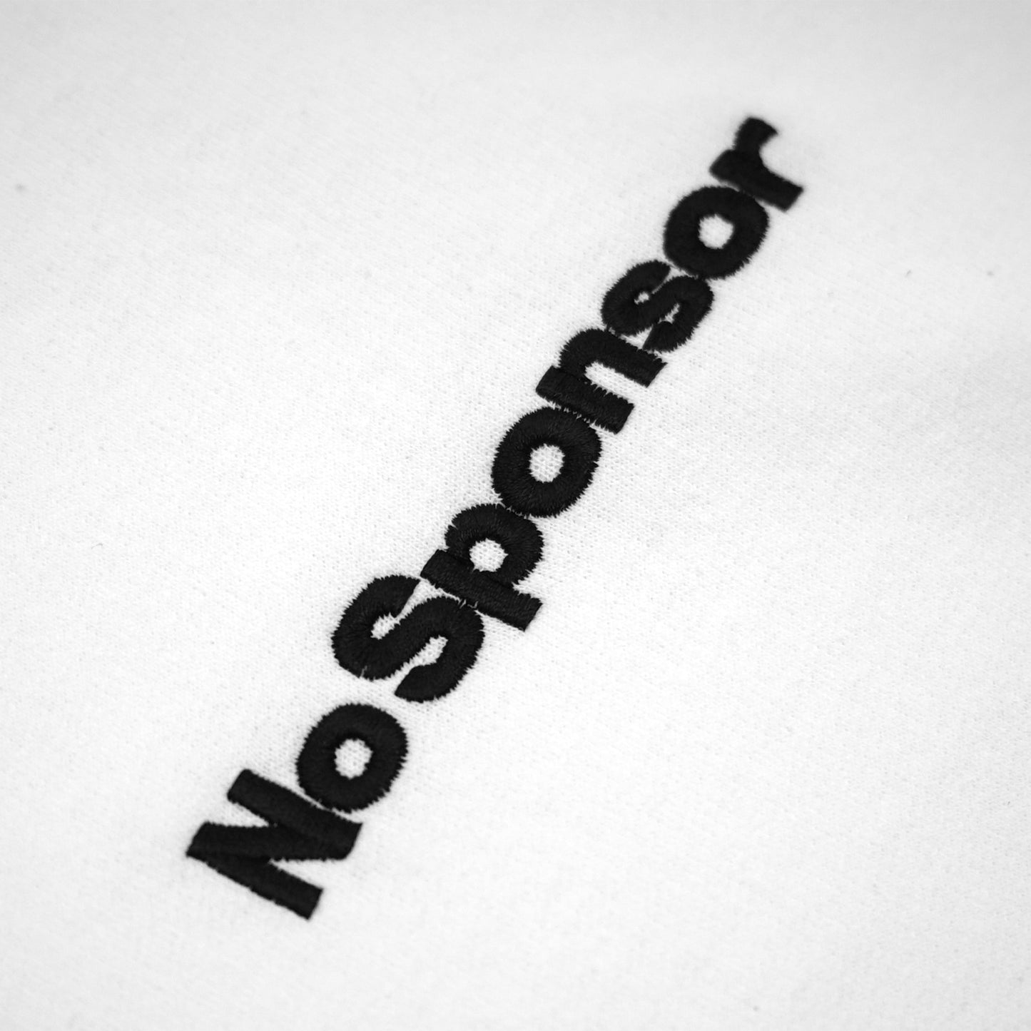 MOTO-BUNKA - No Sponsor Hoodie/White