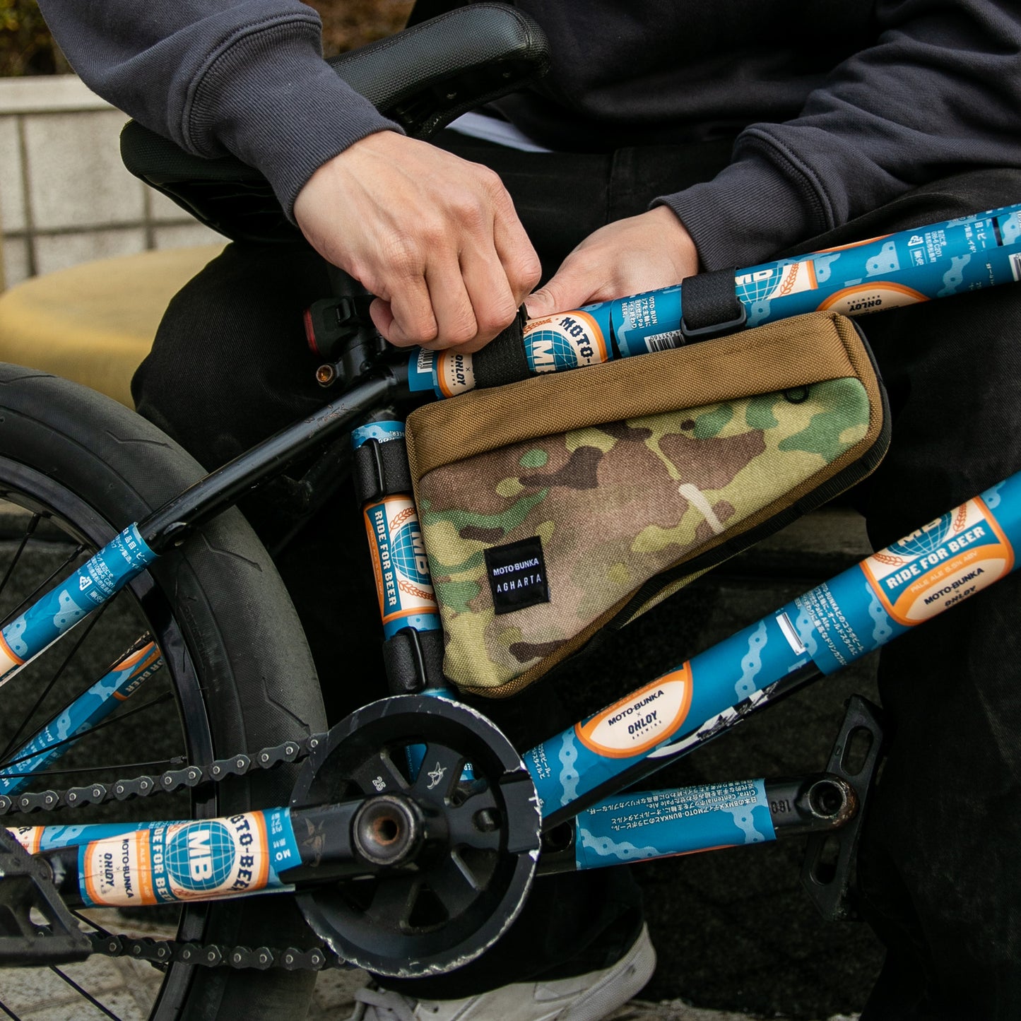 MOTO-BUNKA X AGHARTA - MB Frame Bag