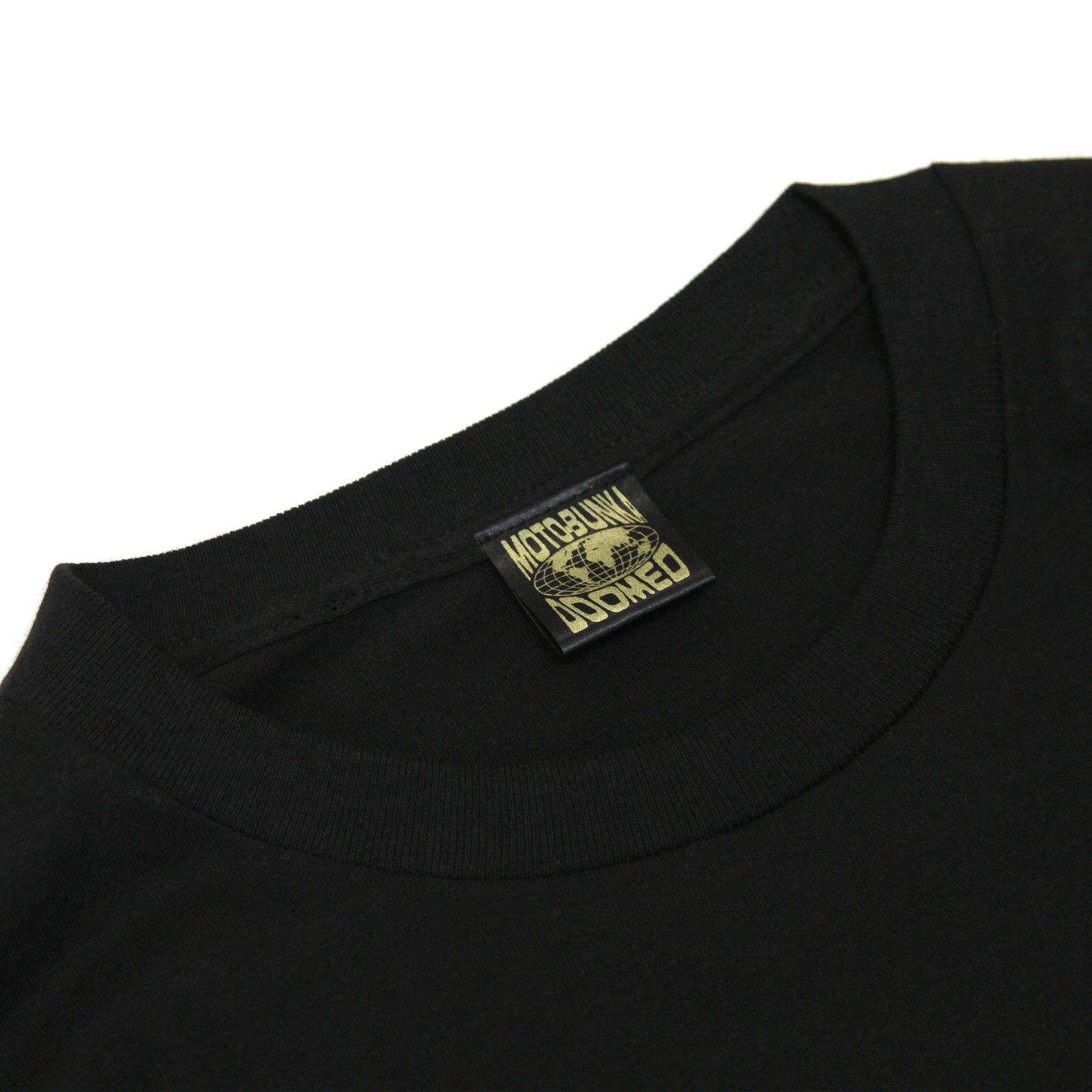 MOTO-BUNKA X DOOMED - Earth T-Shirt/Black