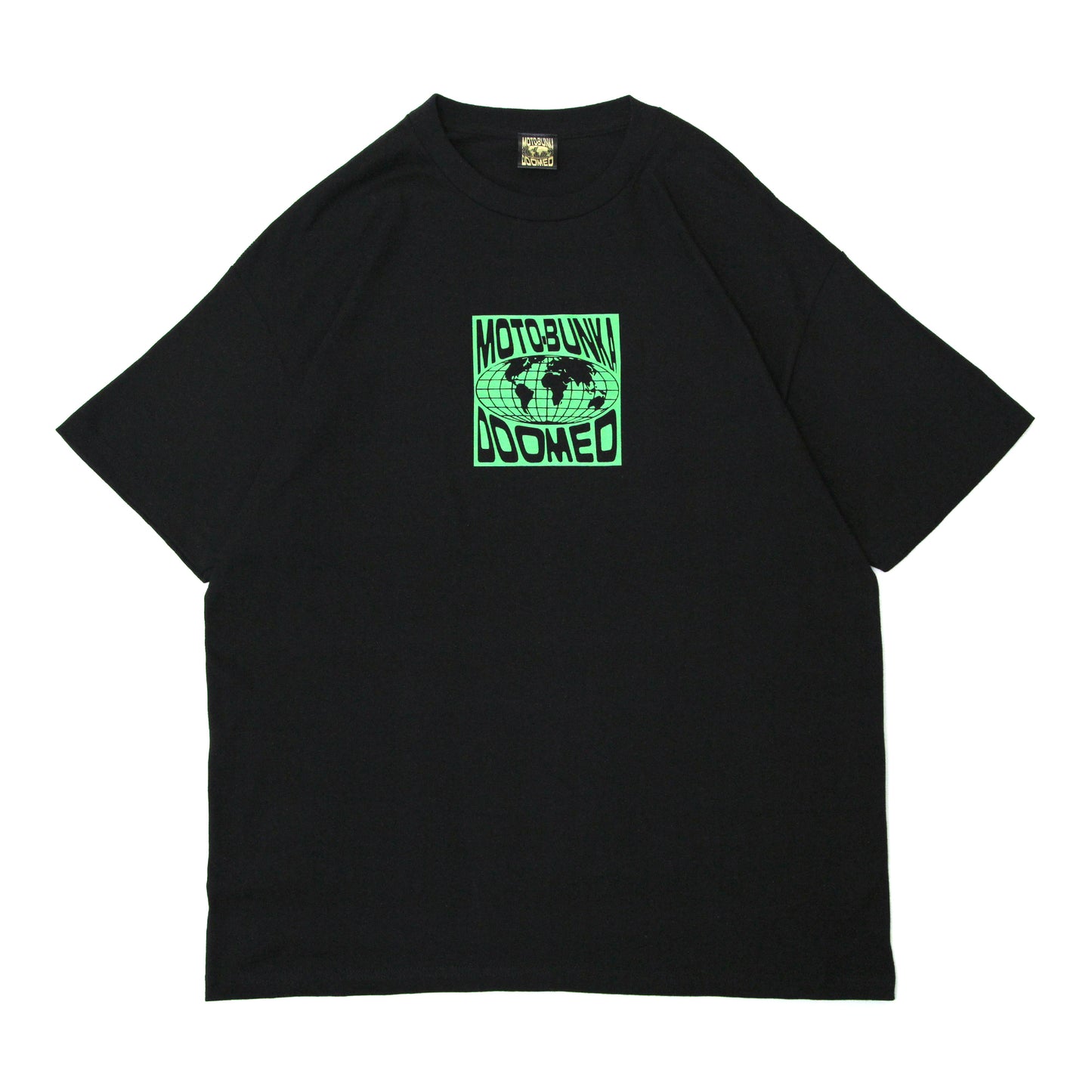 MOTO-BUNKA X DOOMED - Earth T-Shirt/Black
