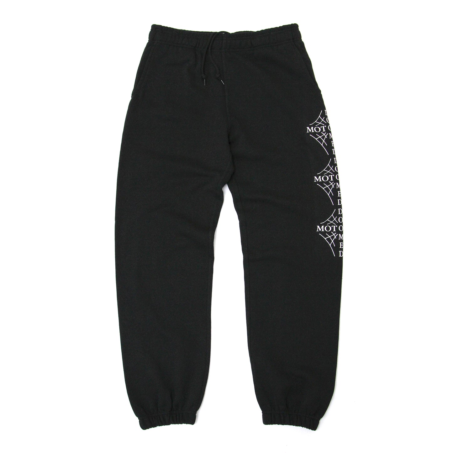 MOTO-BUNKA X DOOMED - Web Cross Sweatpants/Black