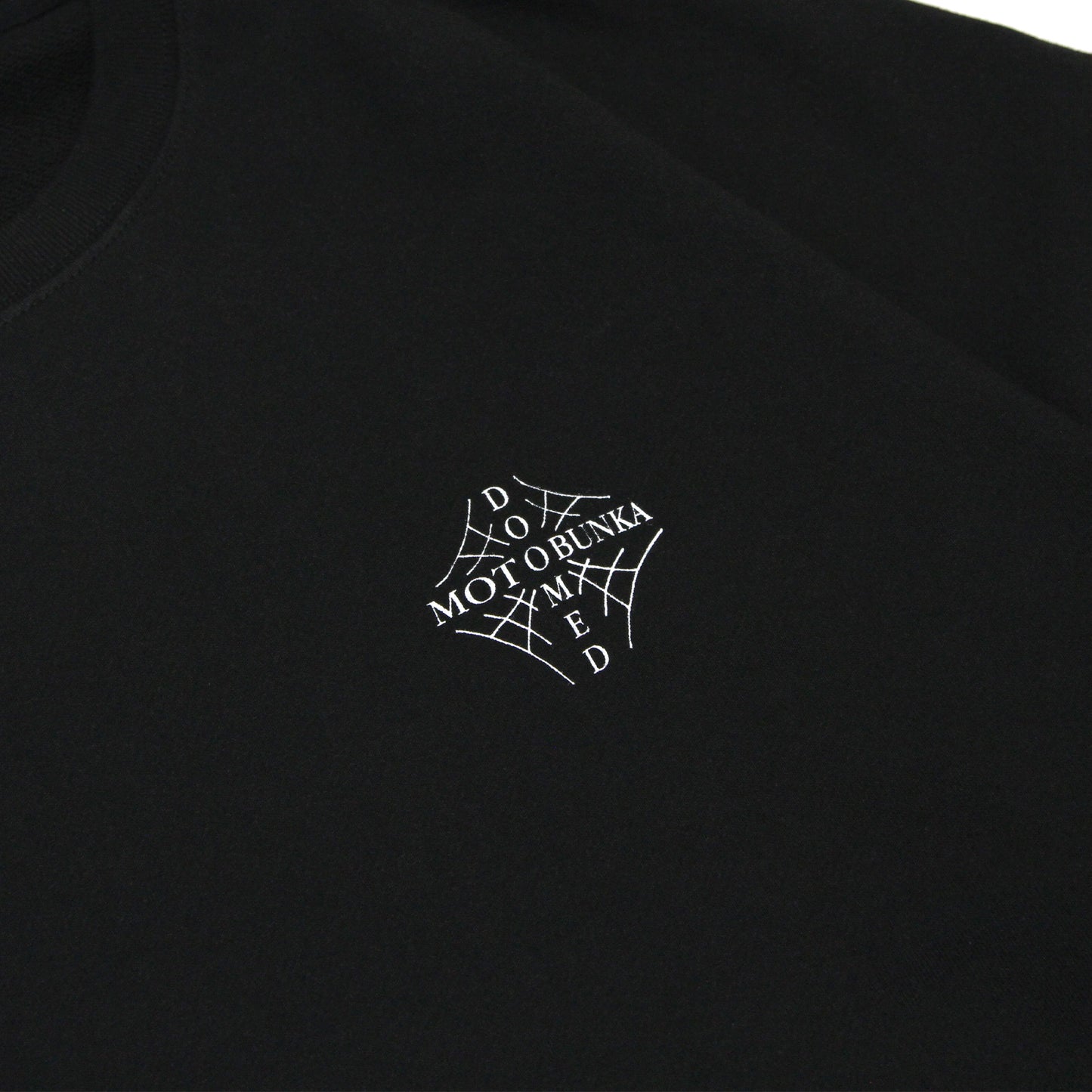 MOTO-BUNKA X DOOMED - Web Cross Sweatshirt/Black