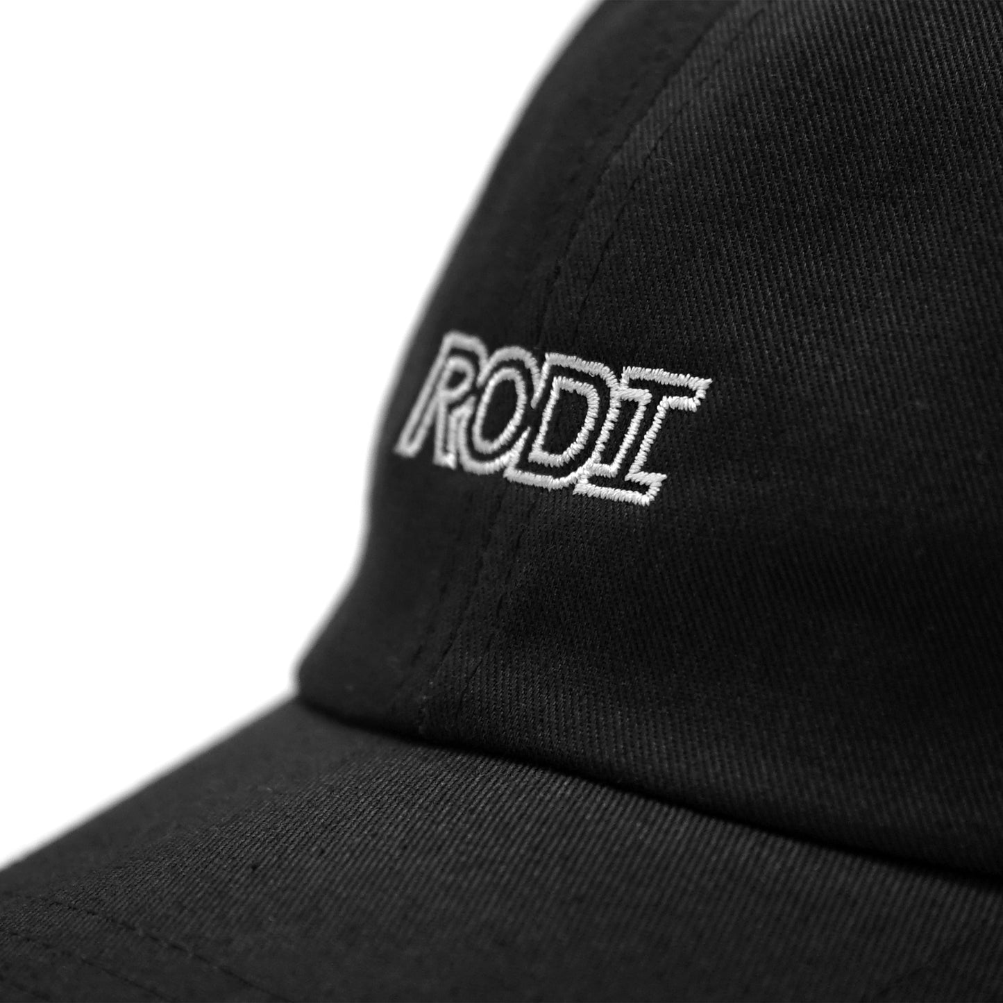 RODI - Basic Low Profile 6 Panel Cap/Black