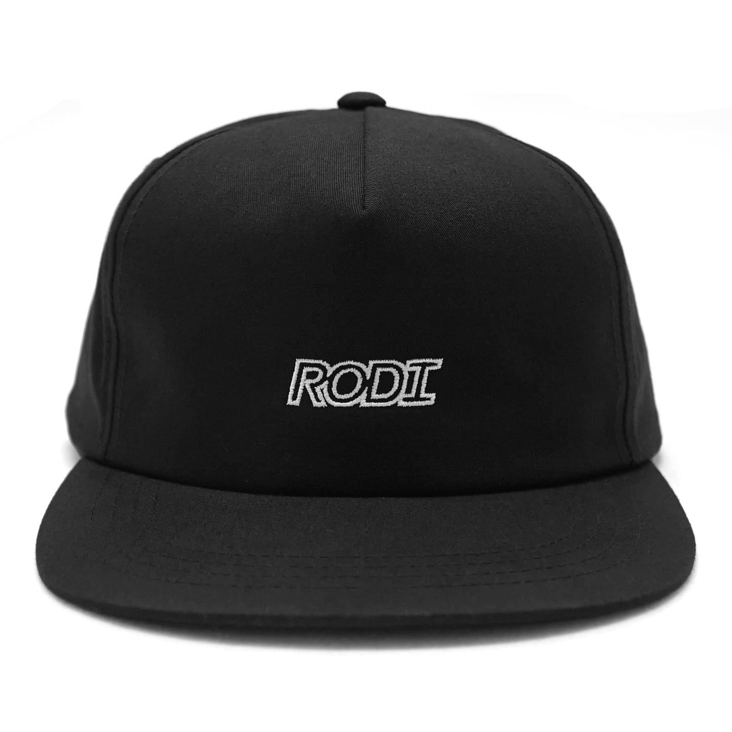 RODI - Basic Unstructured 5-Panel Cap/Black