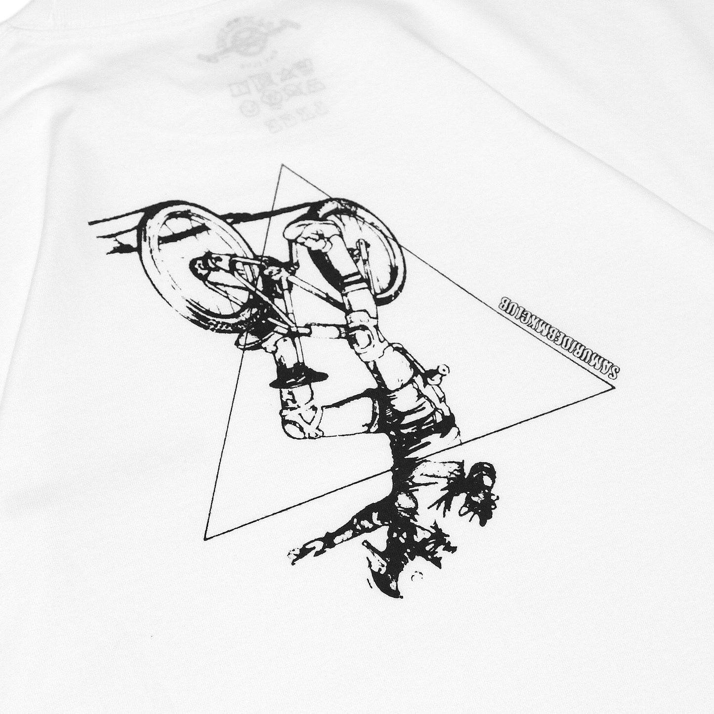 SAMURIDE - SMRD Back Ride T-Shirt/Black & White
