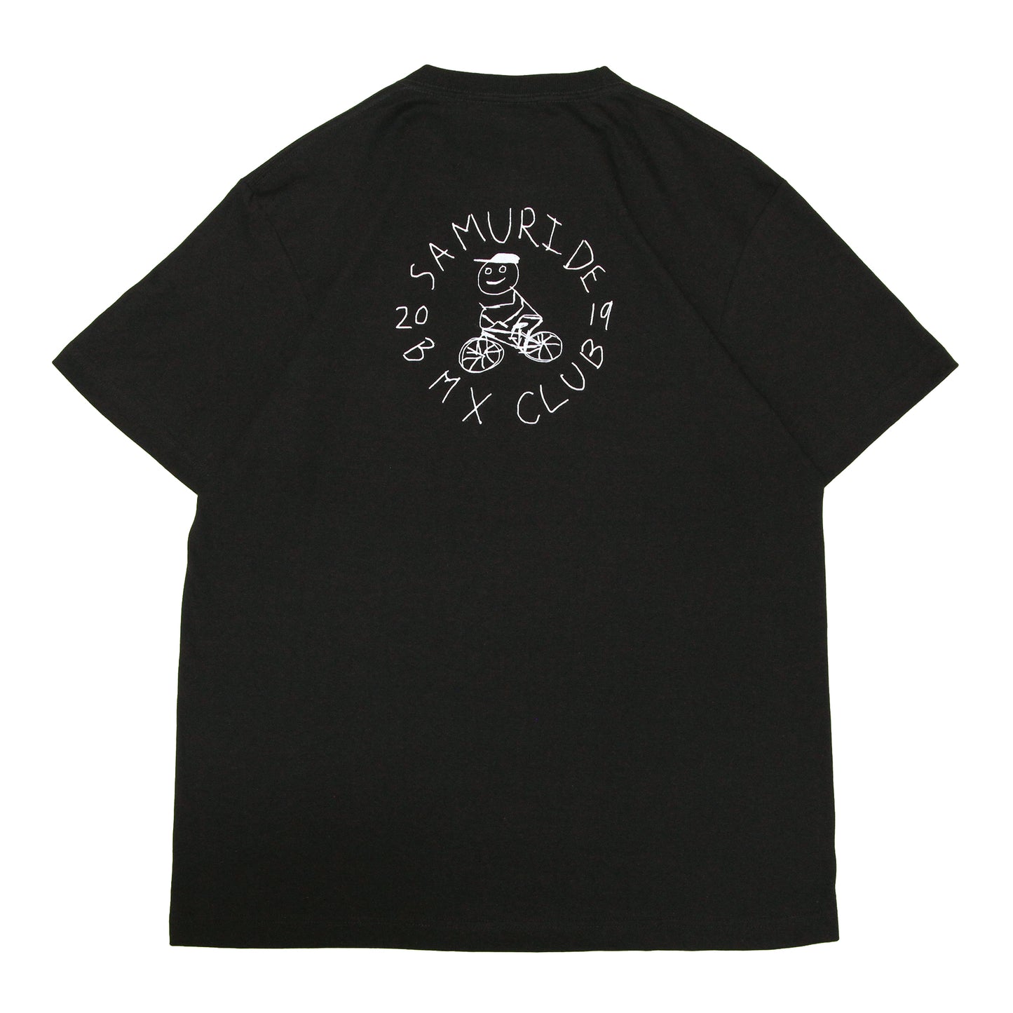 SAMURIDE - SMRD Stickman T-Shirt/Black & White