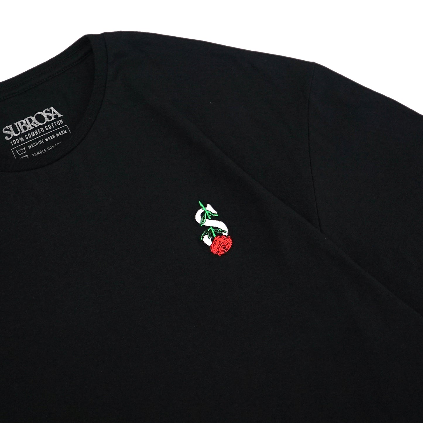 SUBROSA BRAND - Keepers Embroidery T-Shirt/Black