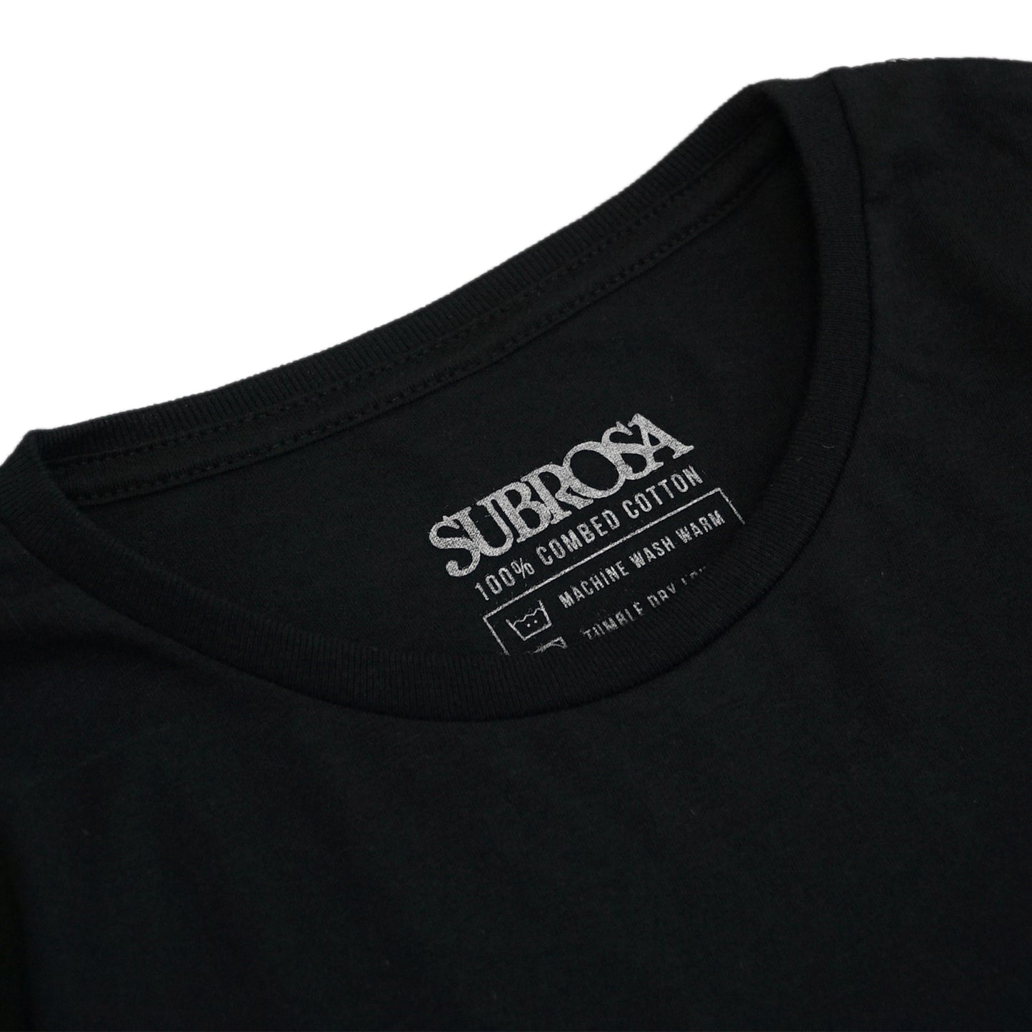 SUBROSA BRAND - Keepers Embroidery T-Shirt/Black